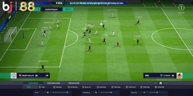 Mẹo cá cược FIFA online 4 tại nhà cái BJ88 từ chuyên gia